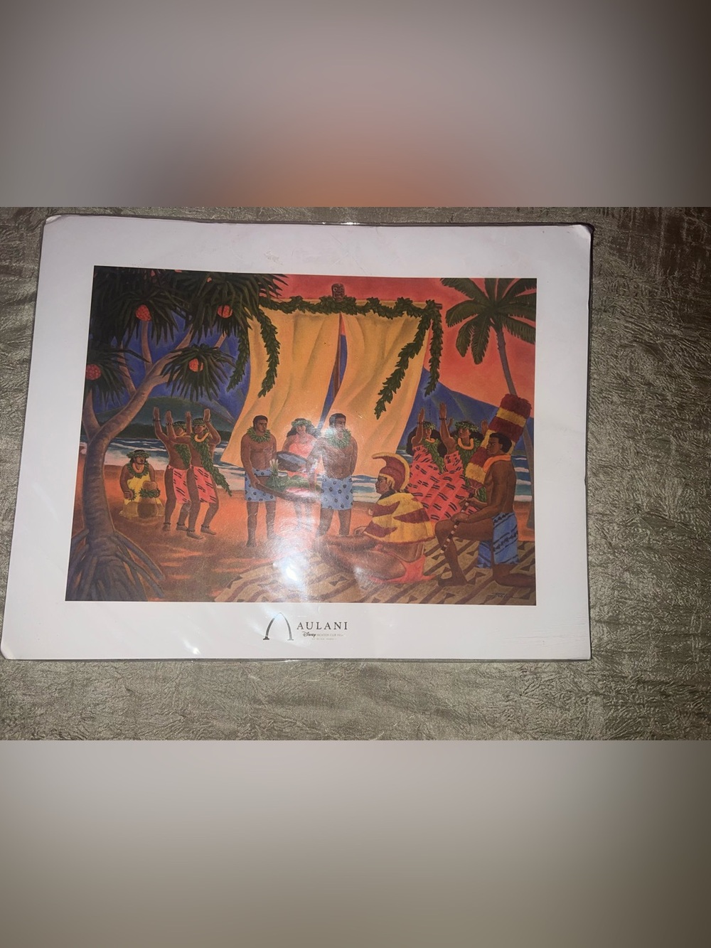 Disney Aulani Hawaii Makahiki Art Print Disney Vacation Club